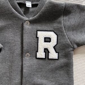 Alternative view of Boxpakje baby Revan grijze wafelstof | Maat 50-62