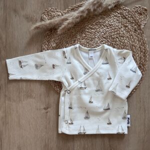 Overslag shirt zeilboot